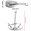 Stainless Steel Grappling Hook with Folding Carabiner 3