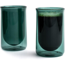 FLUR Verkostungsgläser, 2er-Set, 11 oz, doppelwandig