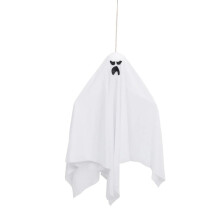 Decor de Halloween cu fantome zburătoare albe suspendate, 99 cm