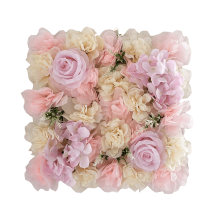 Kunstig blomsterveggbakgrunn Silkerosepanel 1,15 fot