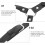 Truck Hat Rack PU Leather Black 1 Set 6