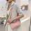 Μόδα casual τσάντα ώμου για γυναίκες, τσάντα PU Messenger Tote, κομψό πορτοφόλι για εργασία, 4
