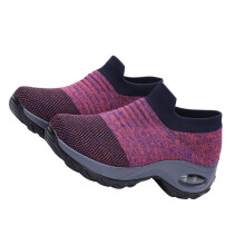 Paarse geweven sportschoenen voor dames (1 paar)