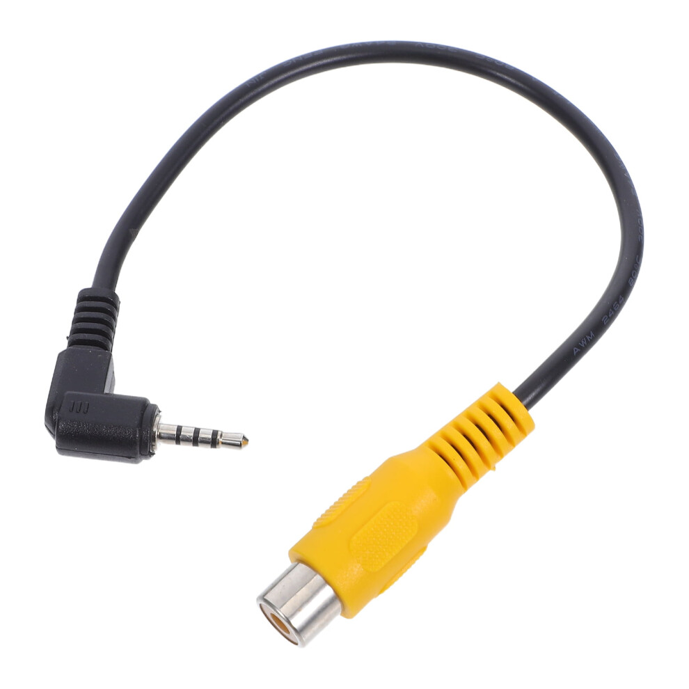 Car Dvr Cable 2.5Mm To Rca For 7/9 Inch Av-In Monitor Black 937196764471