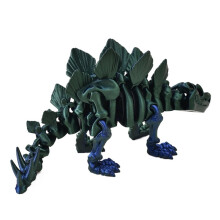 Espada de dragão decorativa impressa em 3D com articulações móveis.