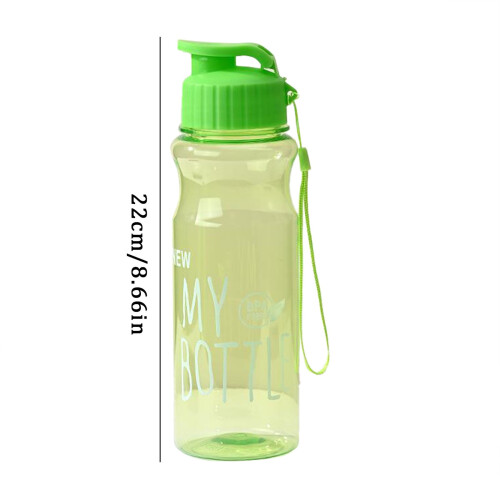 Opruiming Plastic Waterbeker Draagbaar 500ml 1