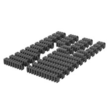 Juego de 34 peines organizadores de cables de acrílico