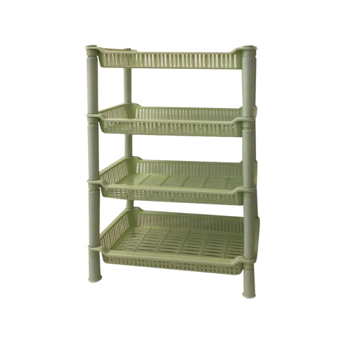 Kitchen Shelf Rack 4-Tier Standing Storage Unit 1