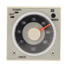 Relé temporizador de retardo H3CR-A 0,5 s - 300h - 11 pines