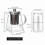 Glas-Teeservice mit Edelstahl-Wasserkessel (1 Set) 6