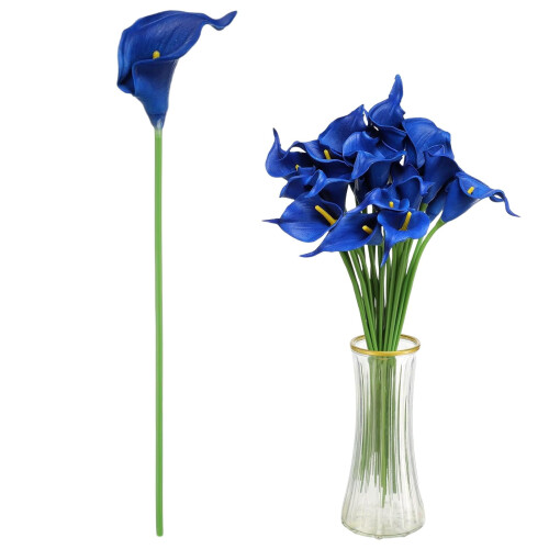 Fiore di calla artificiale per decorazione d'interni, 1 pezzo
