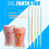 Cure-dents à double embout réutilisables en plastique (200 pièces) 1