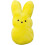 Lapin en peluche Peeps jaune 38 cm 1