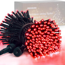 YANTON Christmas Lights 200 LED 66ft 8 Modes Red