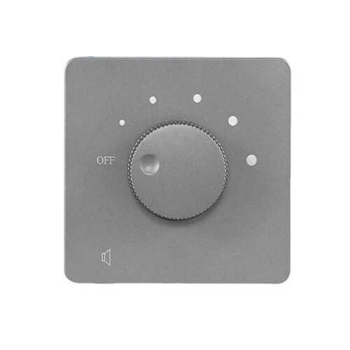 Wall Background Music Constant Pressure 50W 86 Type Tuning  Speaker Volume Controller Sound Regulator Grey