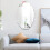 Oval Bathroom Mirror Trim Plastic 1 Pack 1