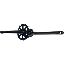 Crankset BMX Cóimhiotal Ard-Neart 1pc nó 3pc