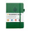 Caderno de Senhas Verde Escuro 60 Folhas 100GSM 1