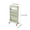 Mobile Book Shelf Cart 5-Tier with Lockable Wheels 3