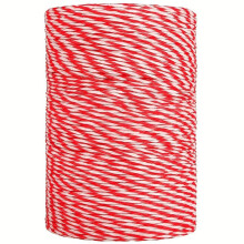 200meter Roll Electric Fence Rope Polymer Wire with Steel Polymer Rope for Horse Animal Fence, Ultra Low Resistance Wire