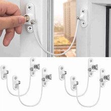 Blocco limitatore per finestre, bianco, 1 pezzo
