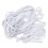 Minkissy polyester elastisk snor hvid 1 rulle 1