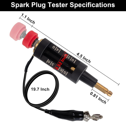 Spark Plug and Ignition Coil Tester 2 pcs 1