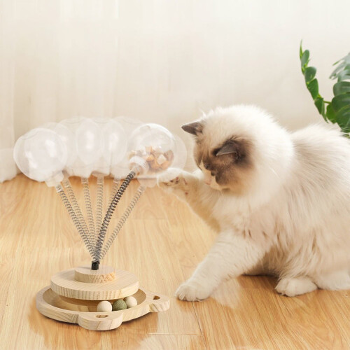 Interactive cat toy ball for indoor cats, 1 piece 1