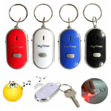 Key Finder Locator with Whistle LED Alarm 4-Piece