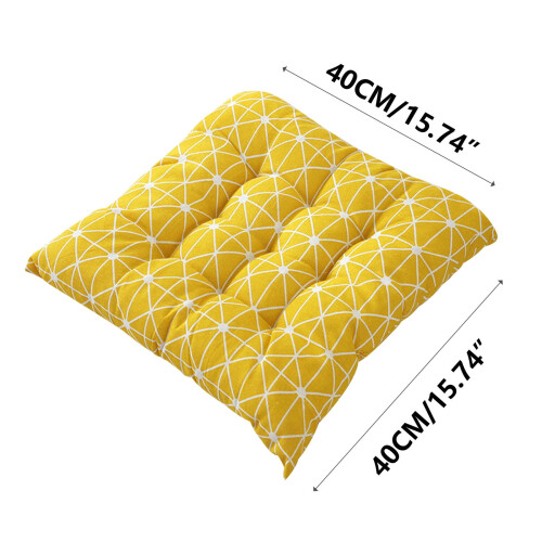Square Thickened Soft Seat Cushions 16x16x2in 2