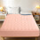 Twin Waterproof Fitted Sheet Deep Pocket Pink 6