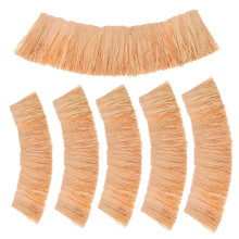 Artificial Thatch Straw Rolls Khaki 6-Pack