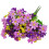 Blå UV-resistenta konstgjorda blommor utomhuspaket 1