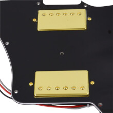 Prewired Pickguard Loaded Humbucker Pickups for 70s TL Electric Guitar Replacement Black