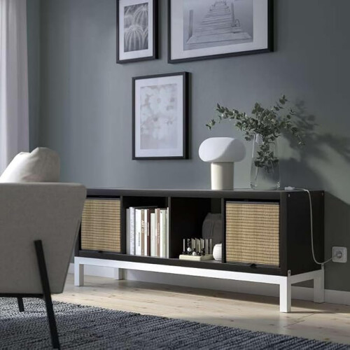 ikea KALLAX 4-Cube Unit with Underframe 147x59cm