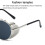 Occhiali da sole vintage rotondi steampunk argento 5