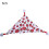 Triangular Reptile Hammock Bed with 3 Suction Cups 3