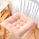 Chair Cushion Polyester Square Seat Pad 100% 2