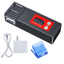 U10 Glasfaser-Thermoisolierzange mit LED-Anzeige und Glasfaser-Reinigungsclip-Set, Beheizter Optischer Drahtabisolierer, US-Stecker