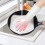 Wiederverwendbare Gummispülhandschuhe, rosa, lange Stulpe 1