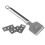 Razor Scraper Stainless Steel 18.1 x 4.1 cm 1 Piece 4