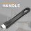 Wok Pot Replacement Handle Bakelite Heat-Resistant 1pc 4