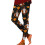 Női Hálaadás Napi Pulykamintás Leggings1Pár 1