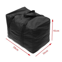 Torba transportowa na grill węglowy Weber, czarna, 58x36x41 cm