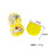Cutie de cusut pătrată mini, kit DIY minimalist, 1 set 1
