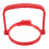 Red Curved Lifting Handle for Glass Jar 1 Pc 6