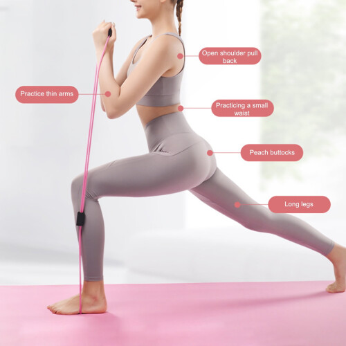 Figure 8 Resistance Band for Back Shoulder Neck Stretching 2