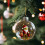 Boule de Noël grenouille en cristal 7,6 cm 6