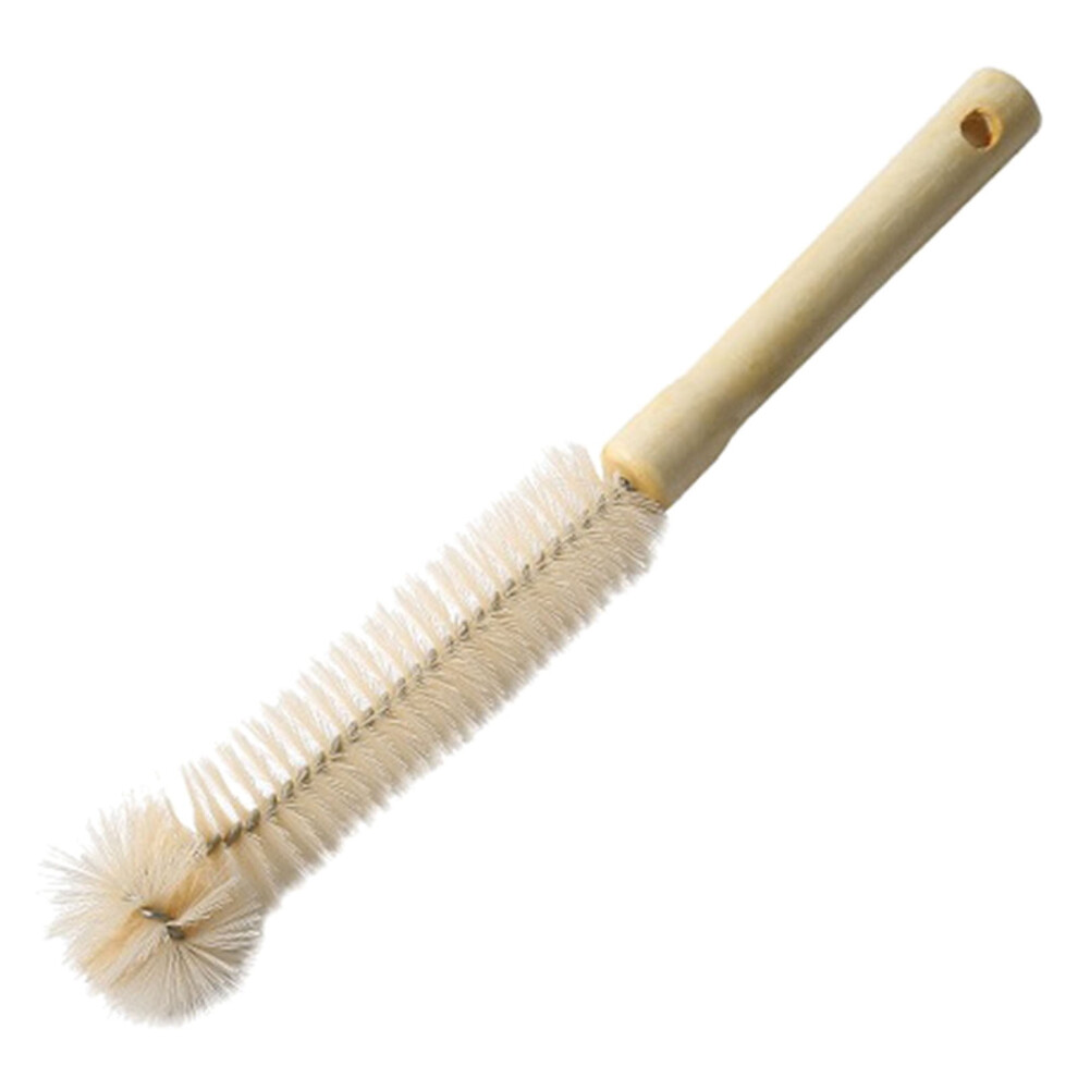 Cleaning Brush Wooden Handle Long Cup Baby Bottle