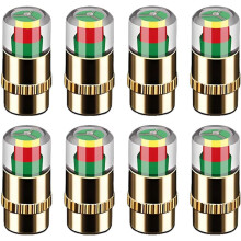 Gumiabroncsnyomás-érzékelő szelep 2,4 Bar 36 PSI 3 színű riasztás 8
